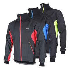 ARSUXEO Autumn Winter Three-Layer Cycling Jacket & Pants