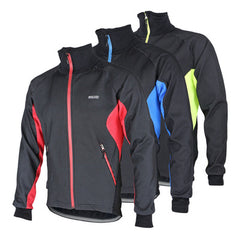 ARSUXEO Autumn Winter Three-Layer Cycling Jacket & Pants